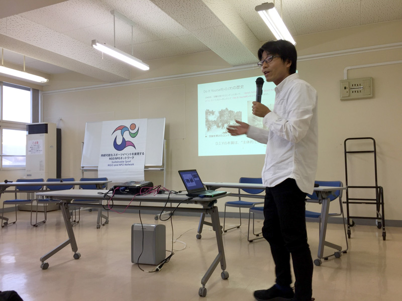 草野　竹史／SUSPONボランティア部会、NPO法人ezorock代表理事